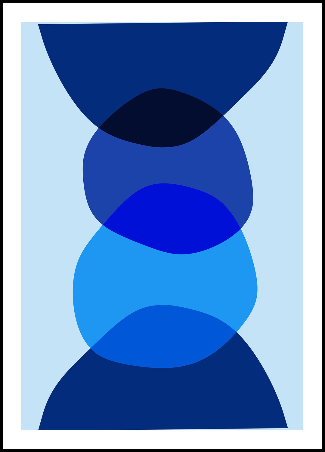 Plakat Abstrakcyjny w Odcieniach Niebieskiego - Abstrakcyjny w odcieniach niebieskiego_Plakat glowne zdjecie.jpg