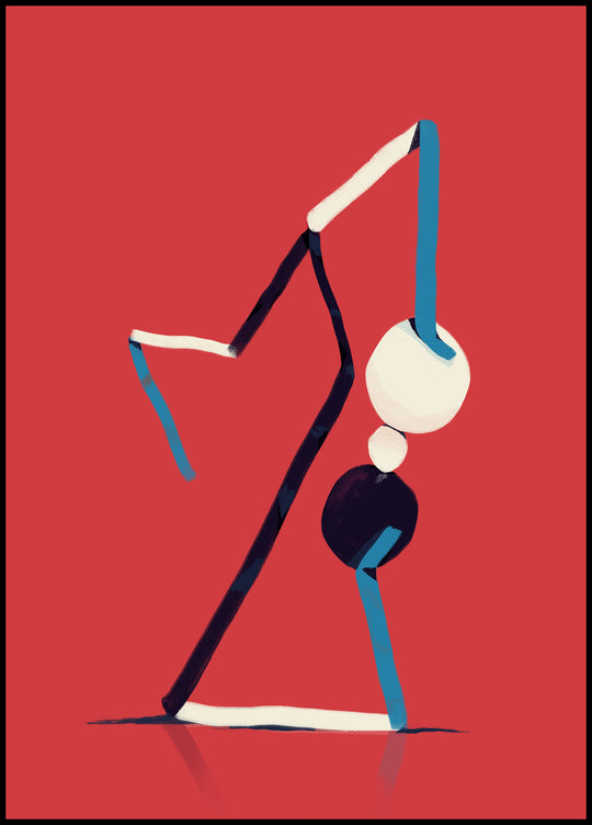 Plakat Abstrakcyjny kształt 3