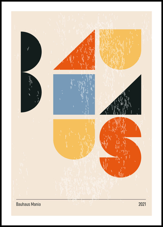 Plakat Bauhaus 77