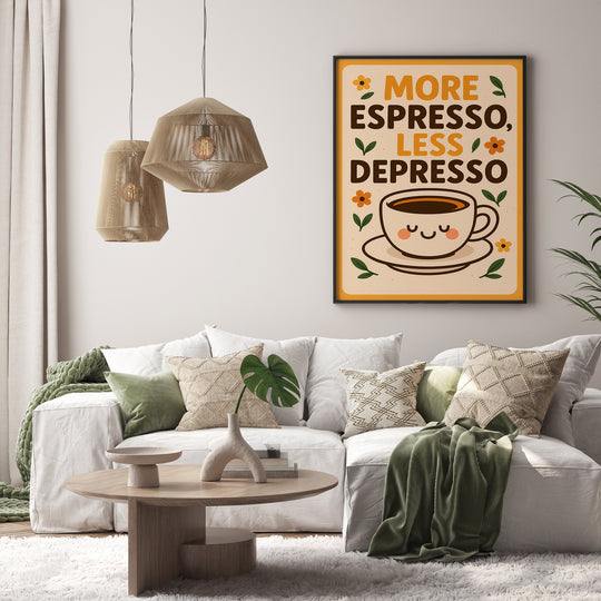 Plakat More Espresso Less Depresso - Espresso_Plakat pionowy 4.jpg
