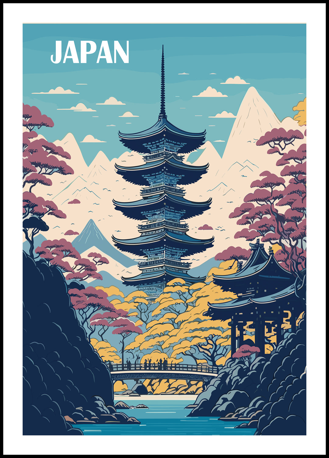 Plakat Japonia
