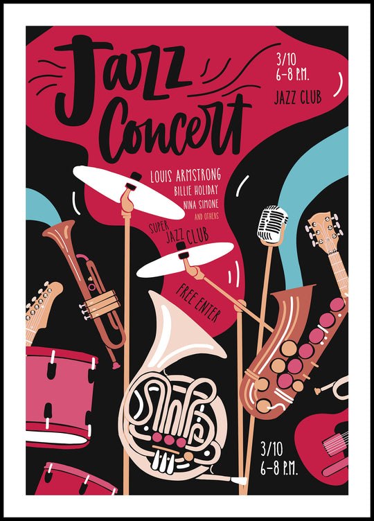 Kolekcja Plakatów - Jazz