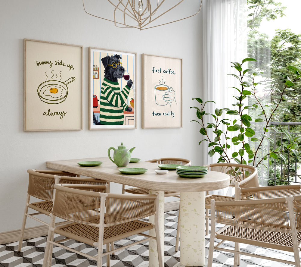 Plakat Kudłaty degustator