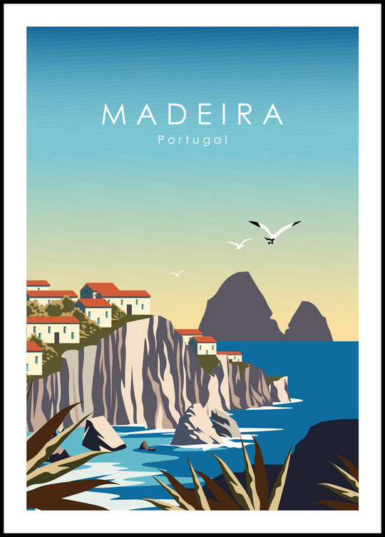 Plakat Madera Portugalia