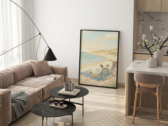 Plakat Na plaży z kotem – Relaksujący styl życia - Na plazy z kotem_Plakat pionowy 3.jpg