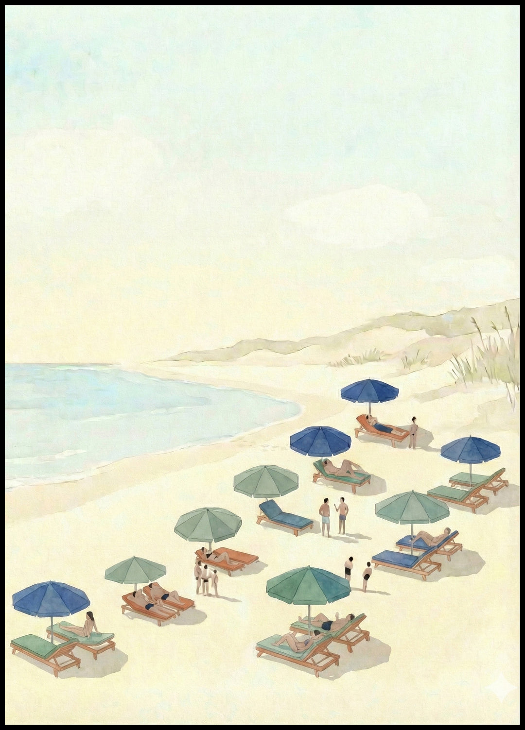 Plakat Nad morzem – Relaks na plaży - Nad morzem_Plakat glowne zdjecie.jpg