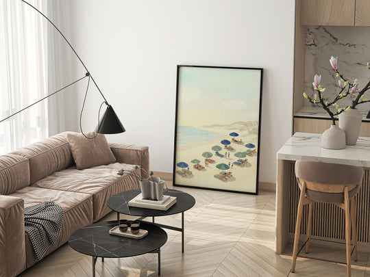 Plakat Nad morzem – Relaks na plaży - Nad morzem_Plakat pionowy 3.jpg