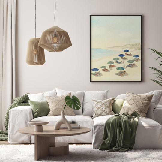 Plakat Nad morzem – Relaks na plaży - Nad morzem_Plakat pionowy 4.jpg