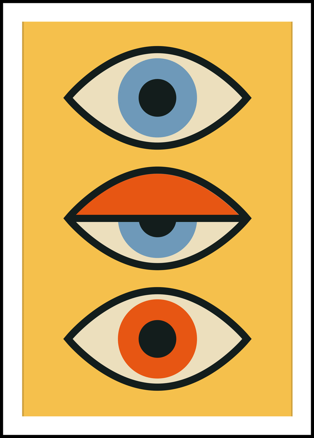 Kolekcja Plakatów - Bauhaus Oczy