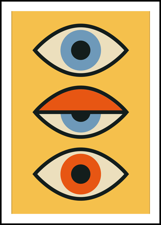 Kolekcja Plakatów - Bauhaus Oczy