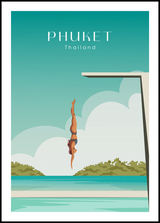 Plakat Phuket Tajlandia