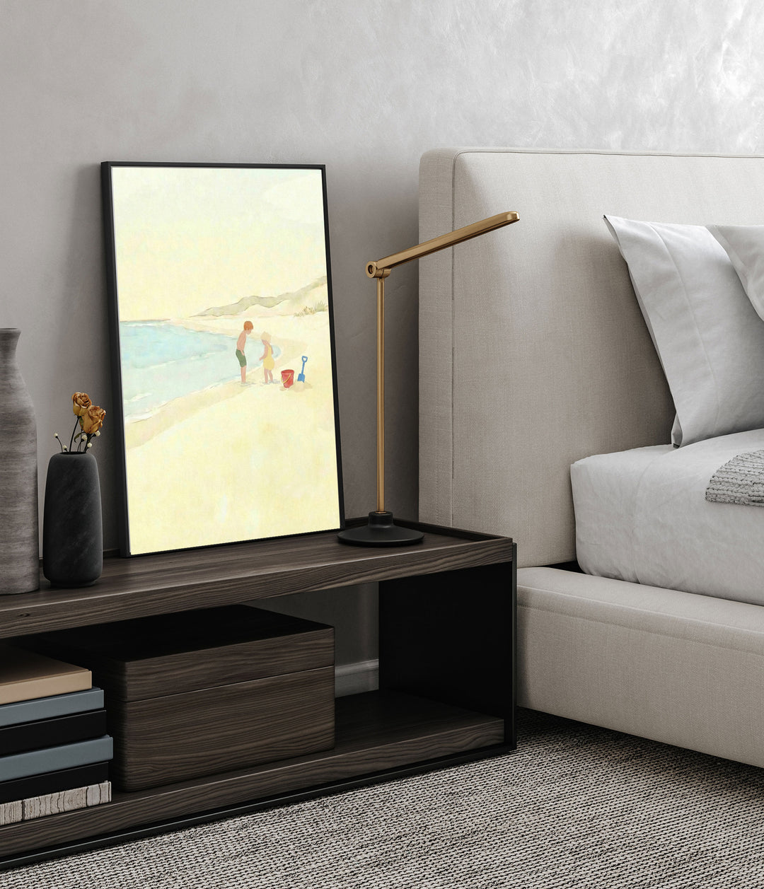 Plakat Wakacje nad morzem – Dzieci na plaży - Wakacje nad morzem_Plakat pionowy 2.jpg