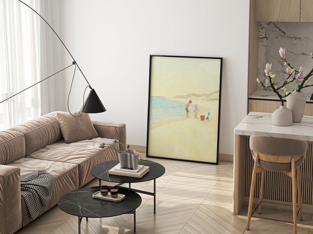 Plakat Wakacje nad morzem – Dzieci na plaży - Wakacje nad morzem_Plakat pionowy 3.jpg