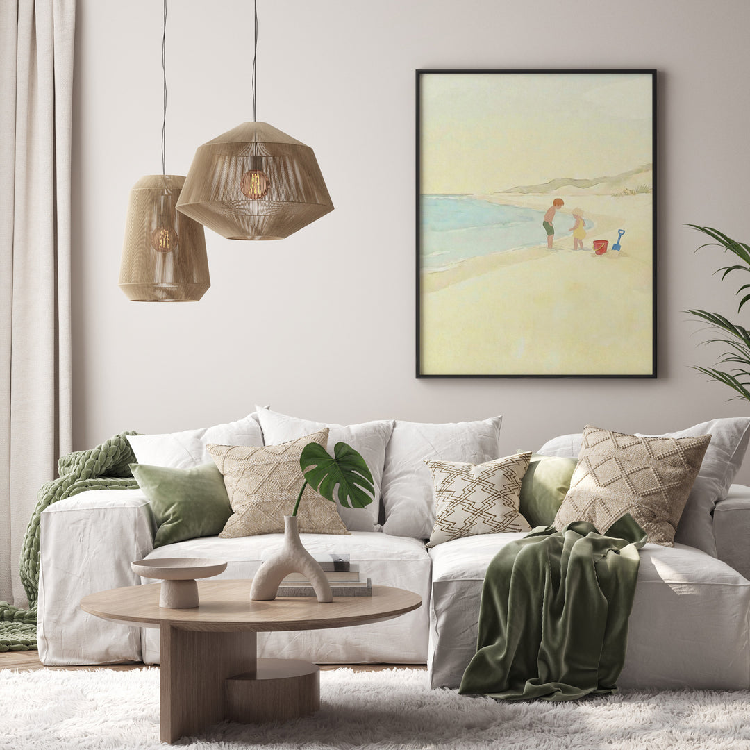 Plakat Wakacje nad morzem – Dzieci na plaży - Wakacje nad morzem_Plakat pionowy 4.jpg