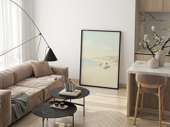 Plakat Zabawy z psem na plazy - Zabawy z psem_Plakat pionowy 3.jpg