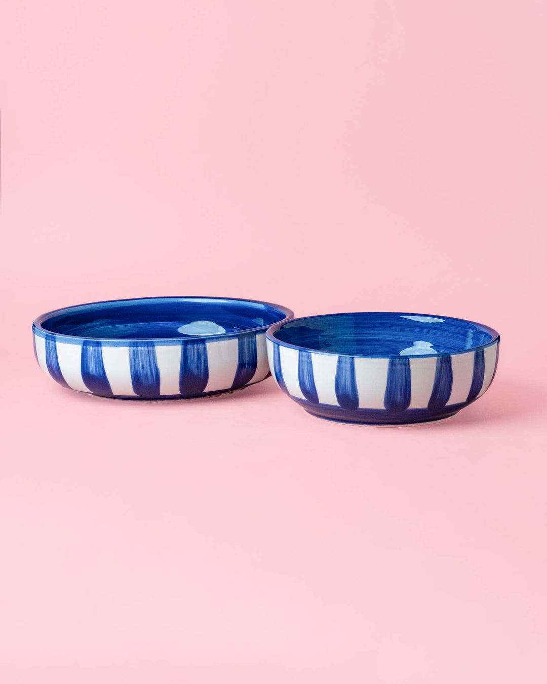 Ceramiczna miseczka do tarcia czosnku – średnia (15 cm) – niebieska - Blue Coast