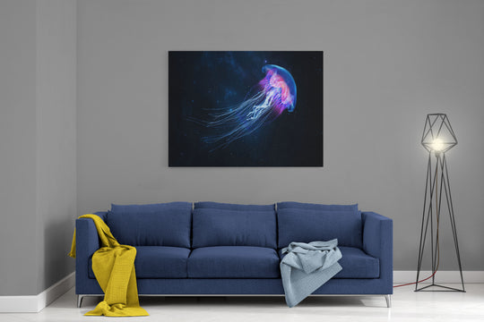 Obraz Neonowa meduza