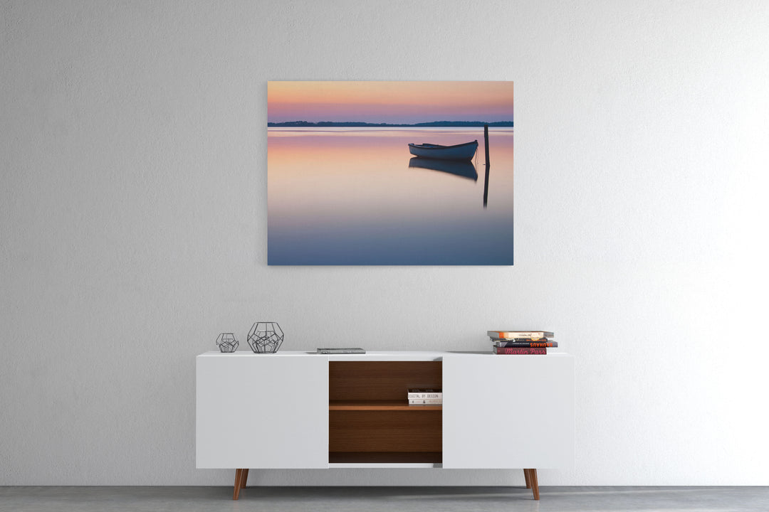 Obraz Łódka na jeziorze