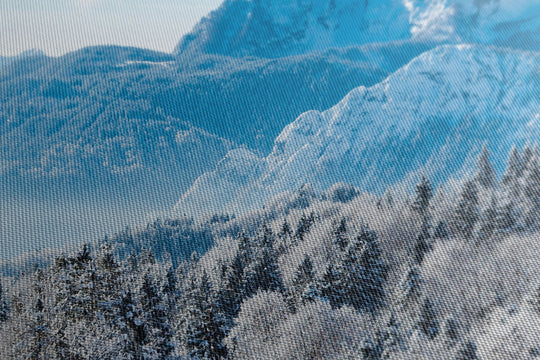 Obraz Szwajcarska zima