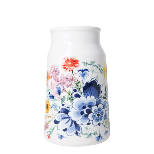 Duży wazon ceramiczny Kwiaty 25,5cm – Heinen Delfts Blauw