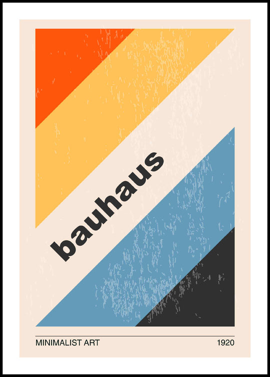 Plakat Bauhaus 63