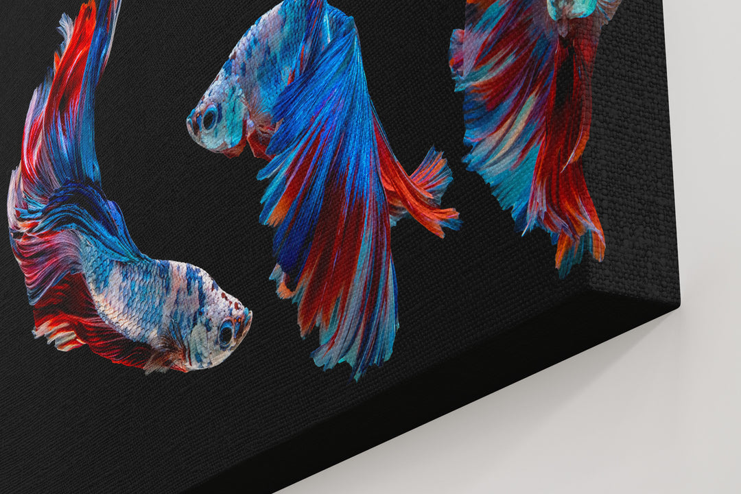 Obraz Neonowe rybki