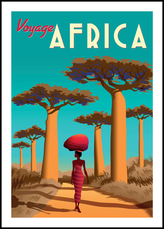Plakat Afryka