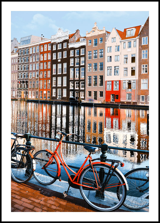 Plakat Amsterdam Holandia