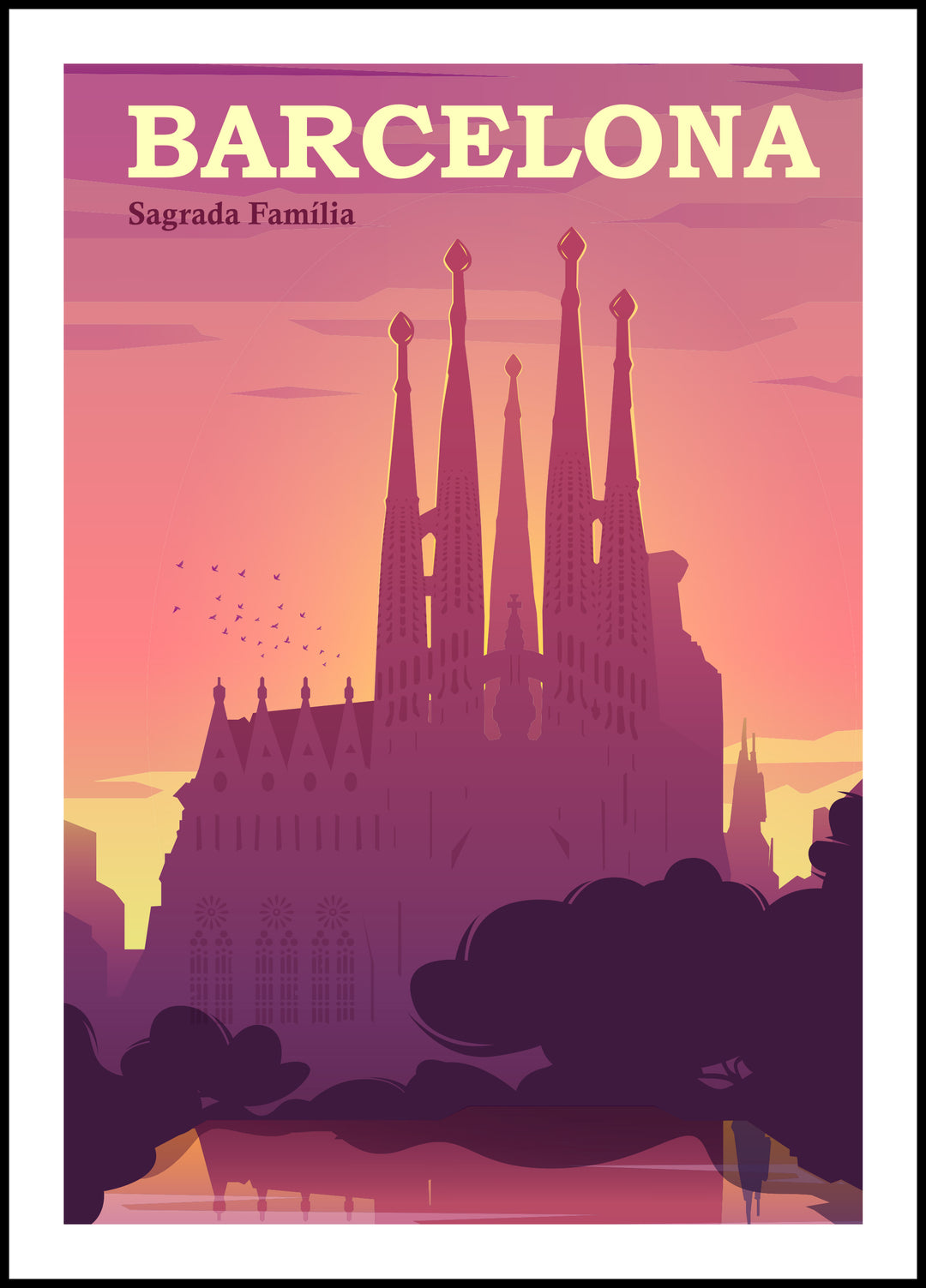 Plakat Barcelona
