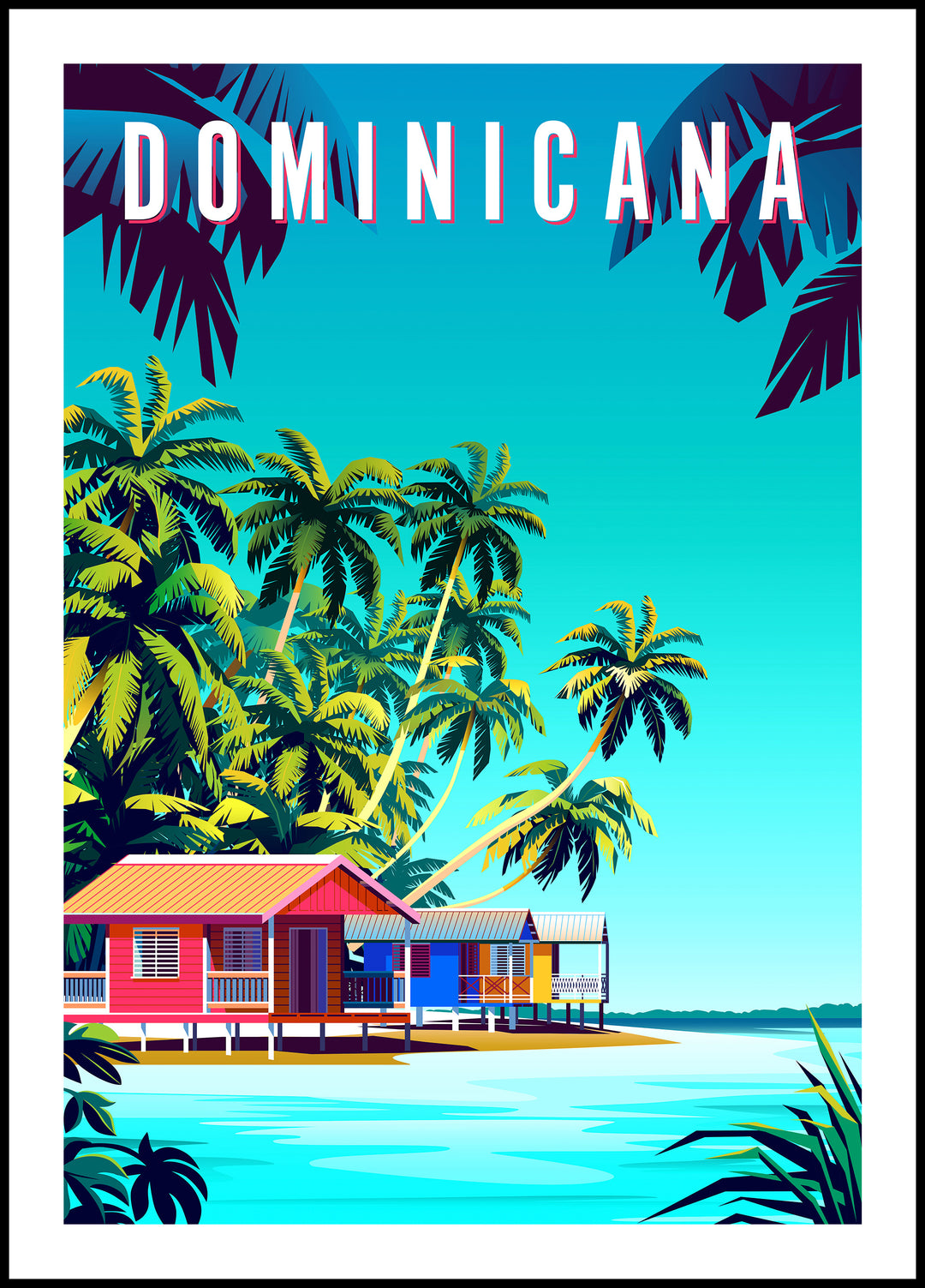 Plakat Dominikana
