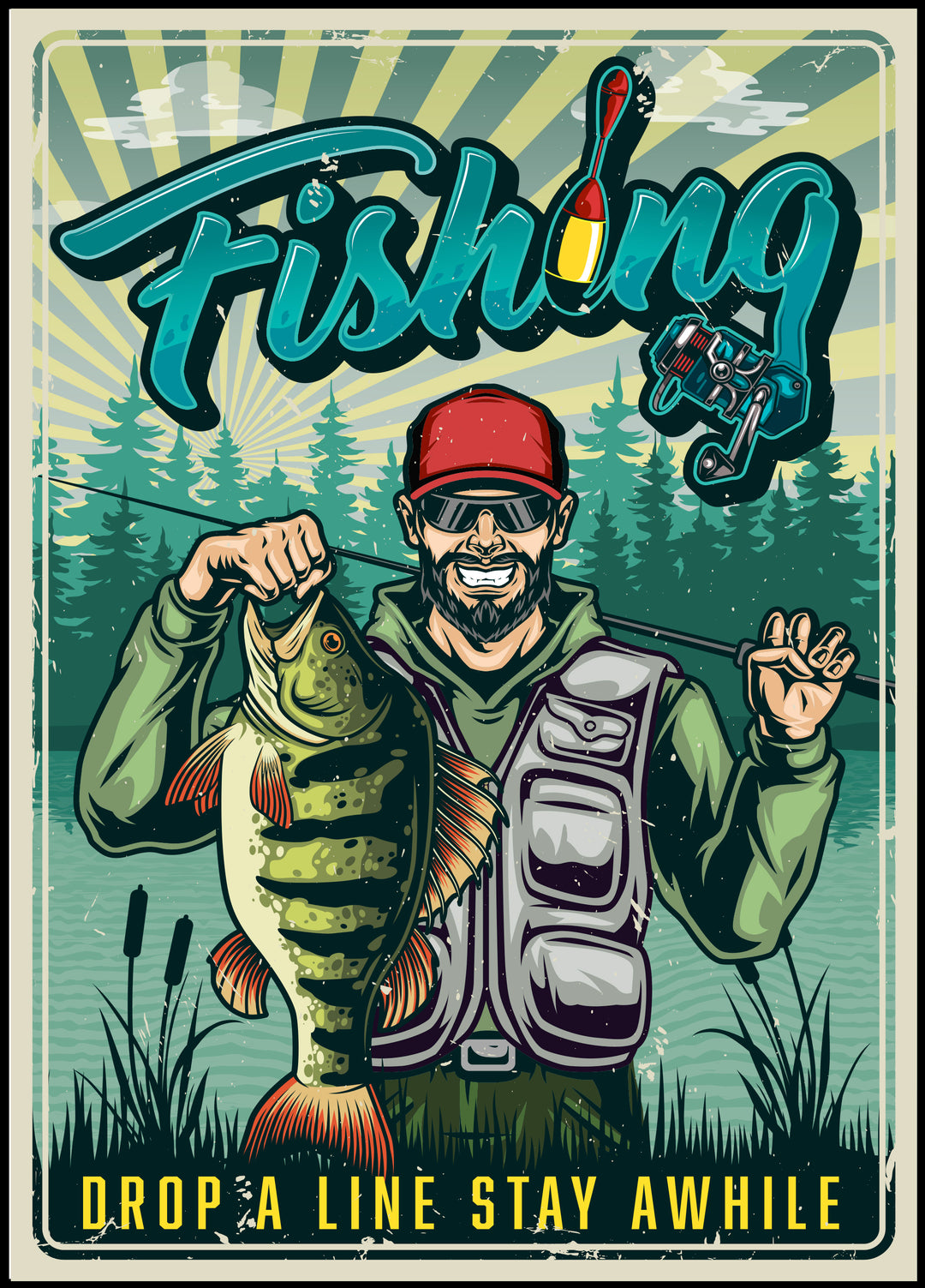 Plakat Fishing
