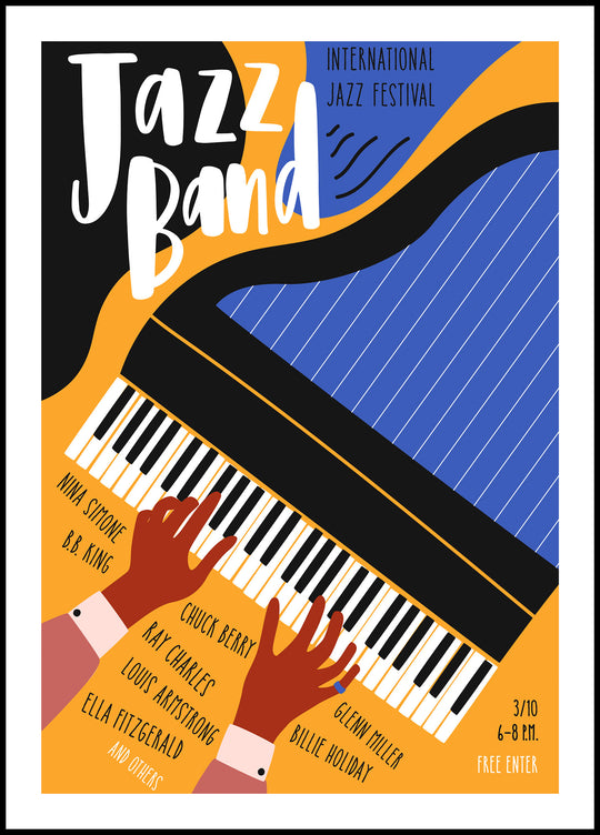 Plakat Jazz Band