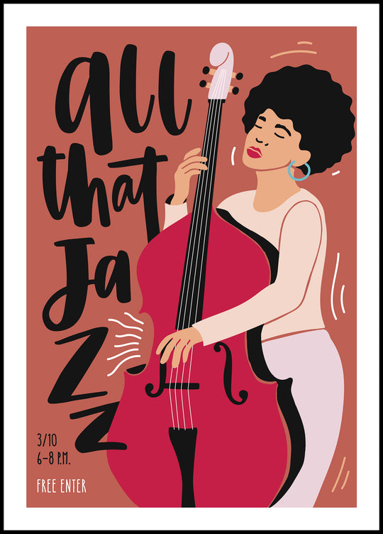 Plakat Jazz is not just music 3