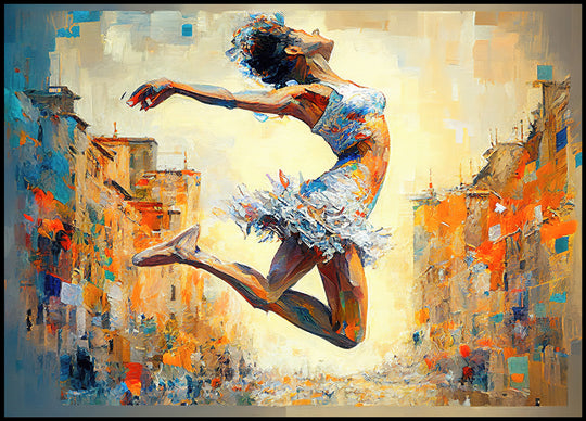 Plakat Kobieta w tańcu
