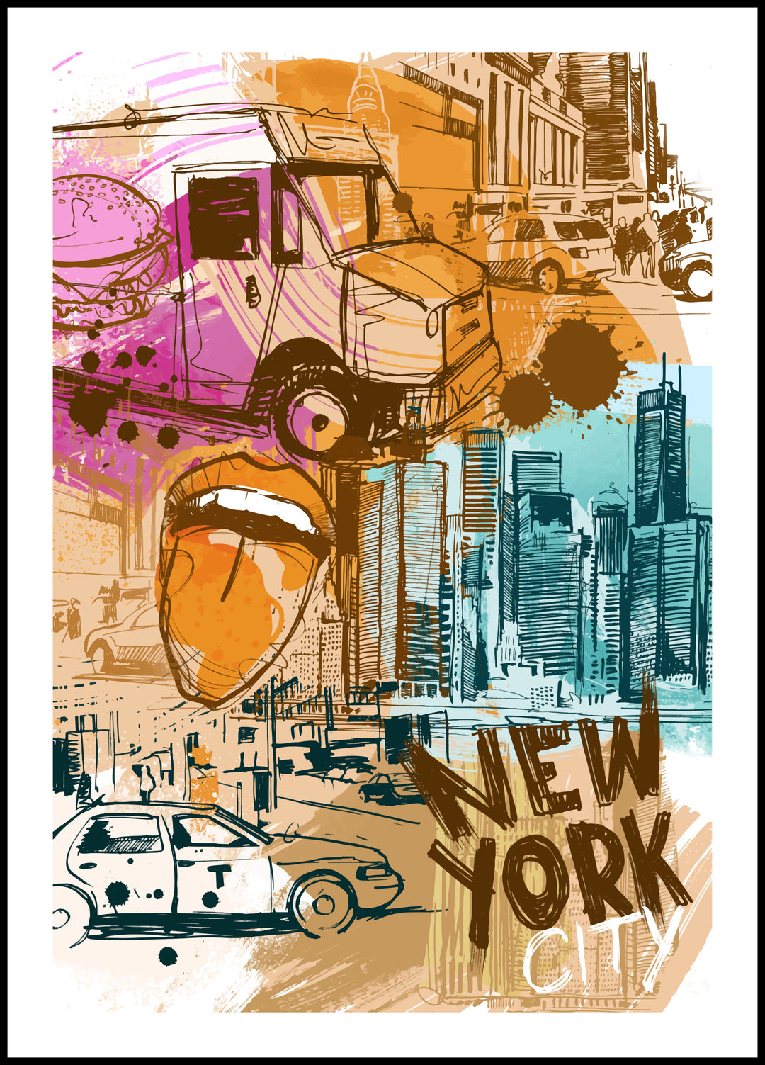 Plakat Nowy York 3