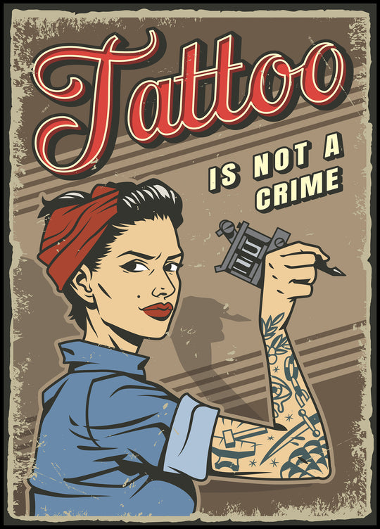 Plakat Tattoo Shop